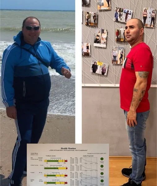 Rezultatul prezentat de Yor Fit Team pentru Lucian