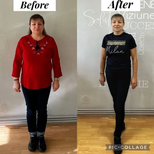 Rezultatul prezentat de Yor Fit Team pentru Ioana